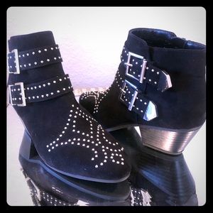 Studded booties